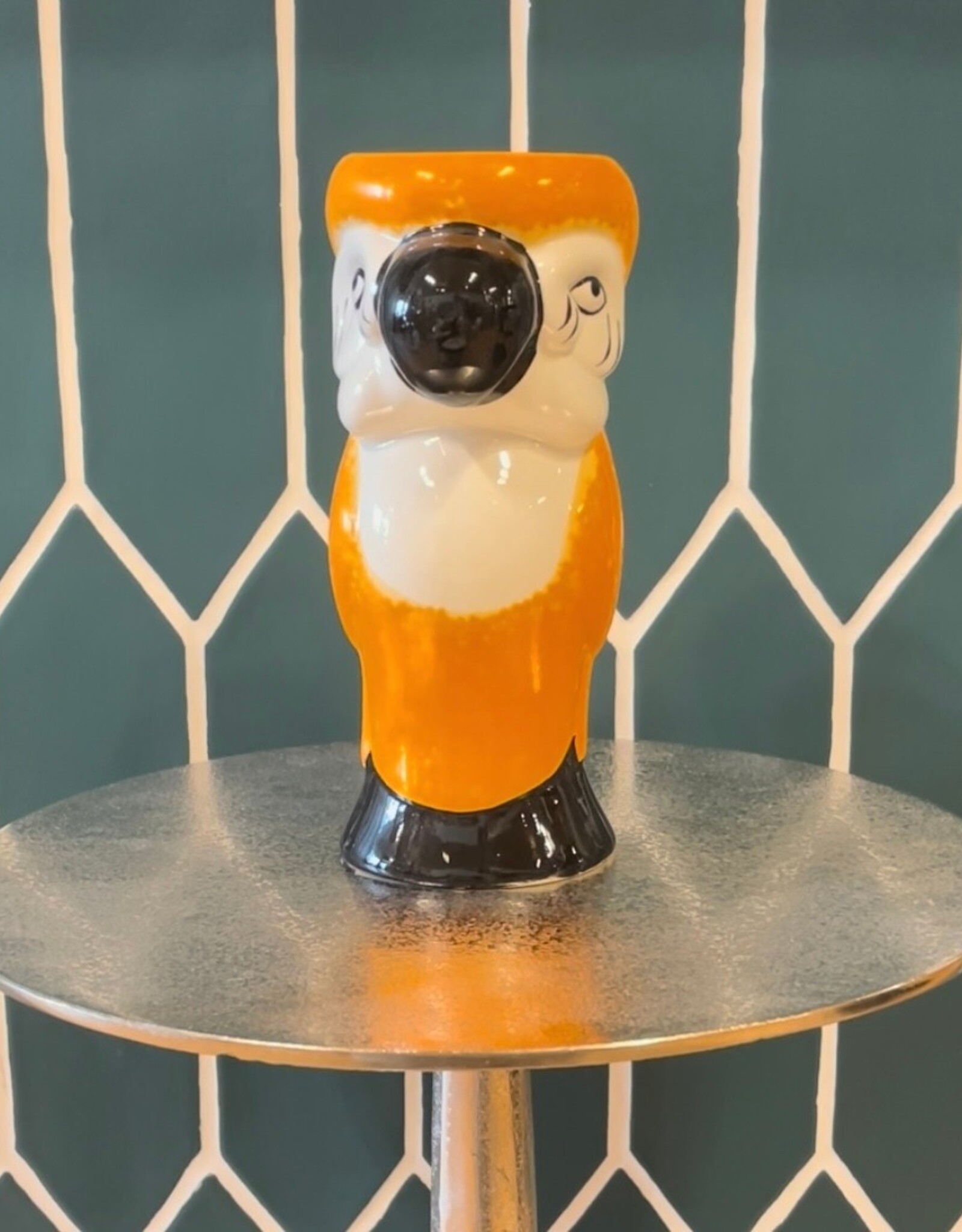 JMI - Tiki Glass / Parrot Orange, 19oz