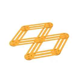 CNE - Expandable Enamel Trivet / Saffron