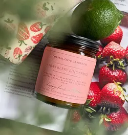 Coastal Cove - Soy Candle / Strawberry Lime Spritz, 8oz