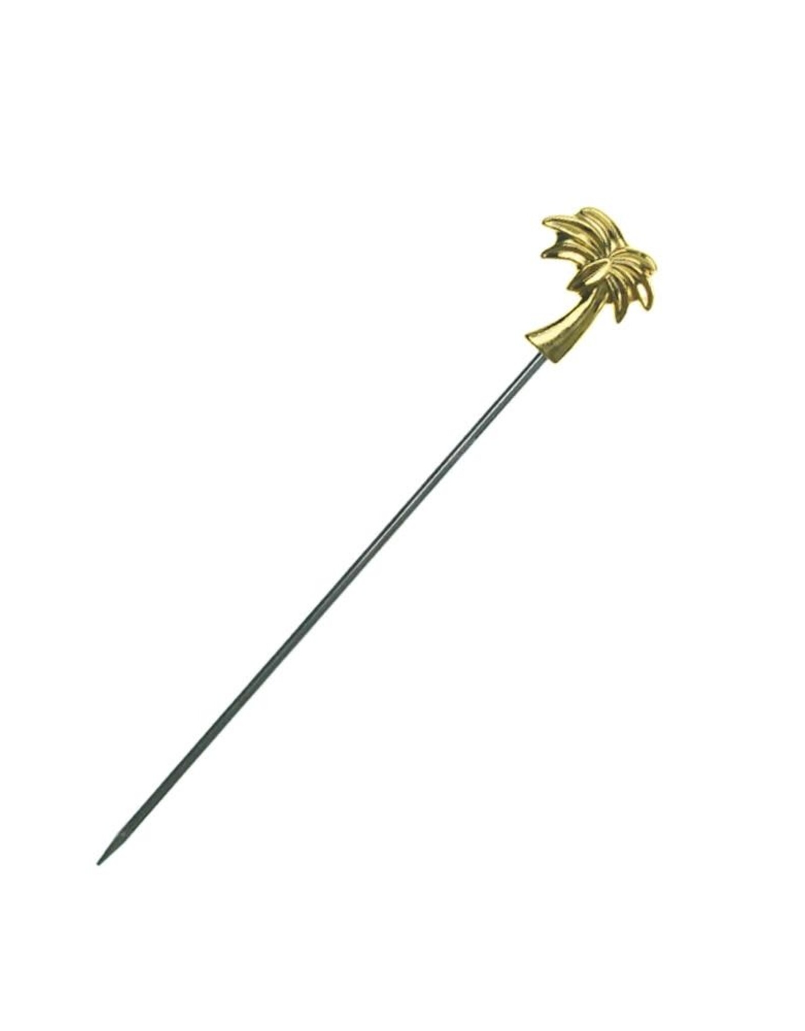 JMI - Cocktail Pick / Coconut Tree Gold