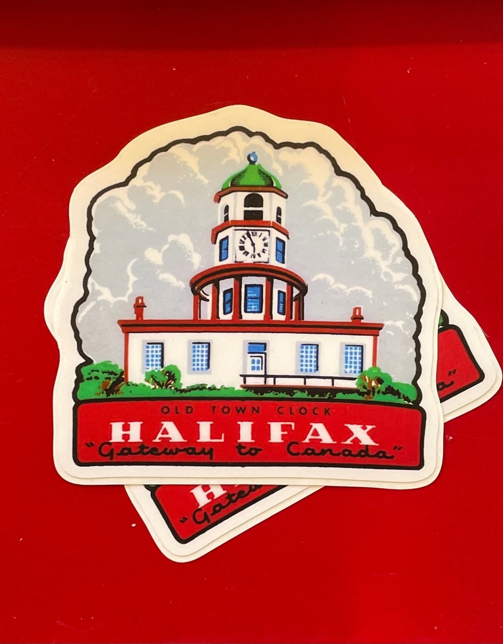 HRO - Sticker / Halifax NS Retro Clock