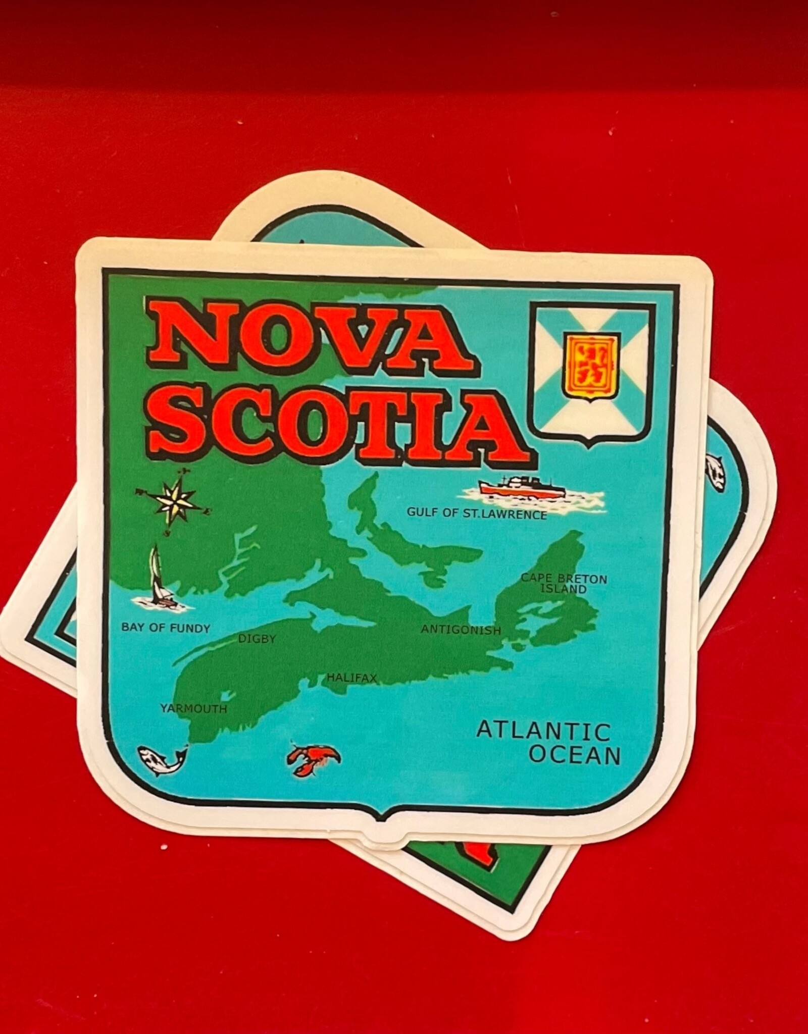 Sticker - Nova Scotia Map