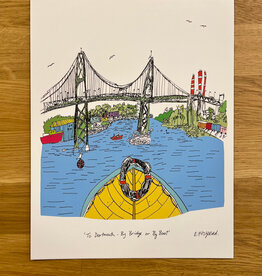 Emma Fitzgerald - Print / Bridge to Dartmouth, 8.5 x 11"