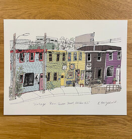 Emma Fitzgerald -  Print / Vintage Row, 8.5 x 11"