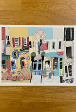 Emma Fitzgerald - Print / Argyle St, 8.5 x 11"