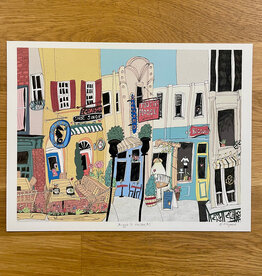 Emma Fitzgerald - Print / Argyle St, 8.5 x 11"