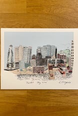 Emma Fitzgerald - Print / Halifax Skyline, 8.5 x 11"