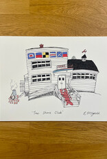 Emma Fitzgerald - Art Print, Shore Club, 8.5 x 11"