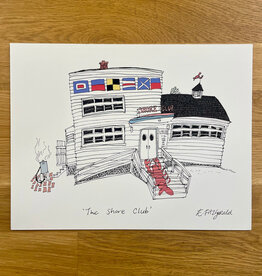 Emma Fitzgerald - Art Print, Shore Club, 8.5 x 11"