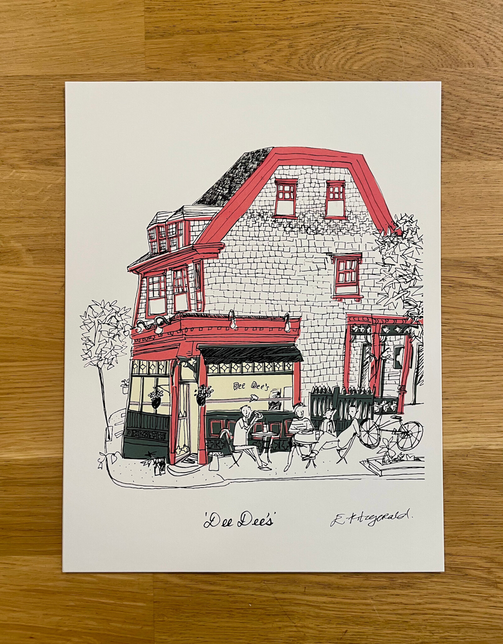 Emma Fitzgerald - Print / Dee Dee's 8.5 x 11"