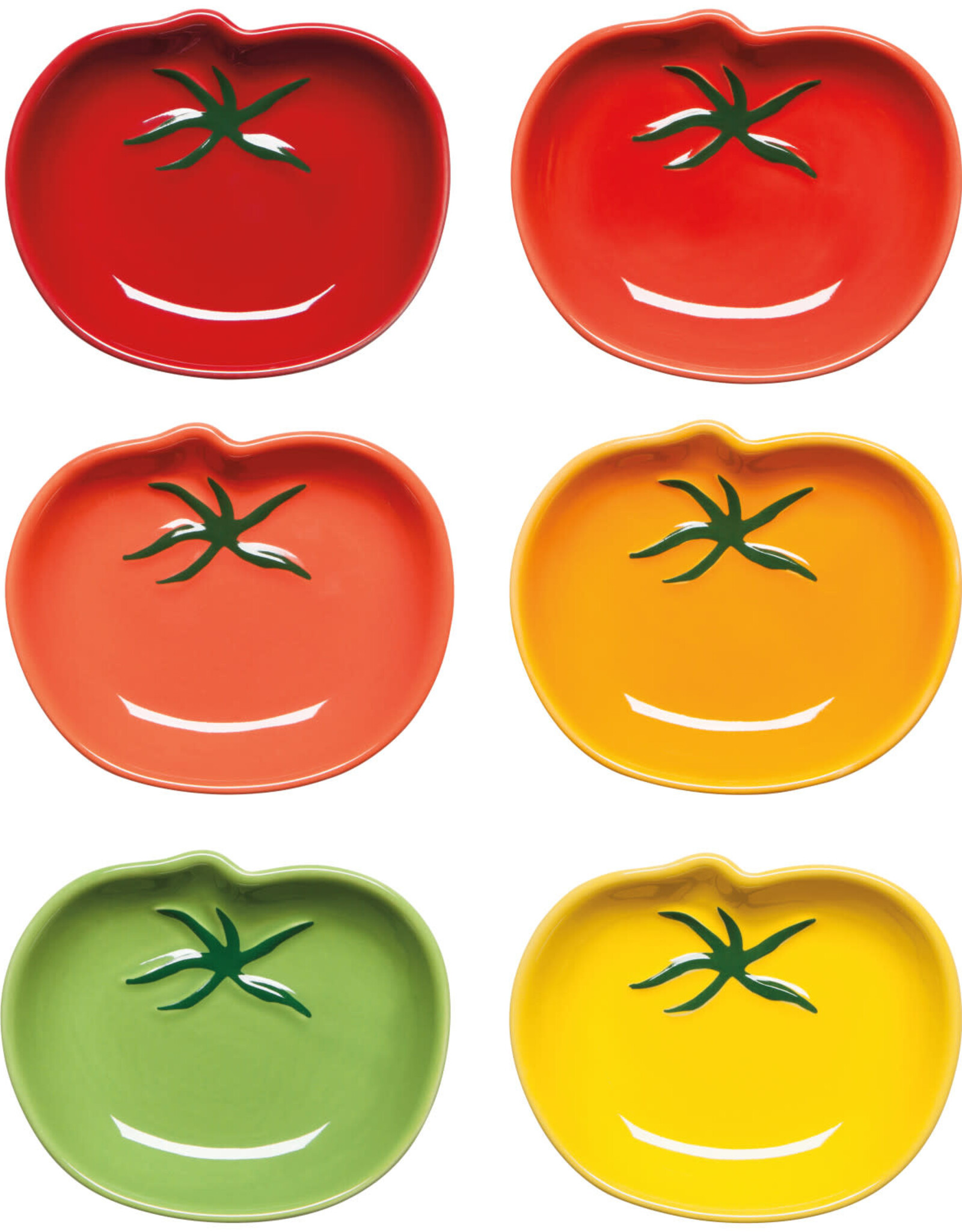 Pinch Bowls - Tomatoes, Set of 6