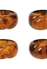 Napkin Ring - Tortoise Shell, Set of 4