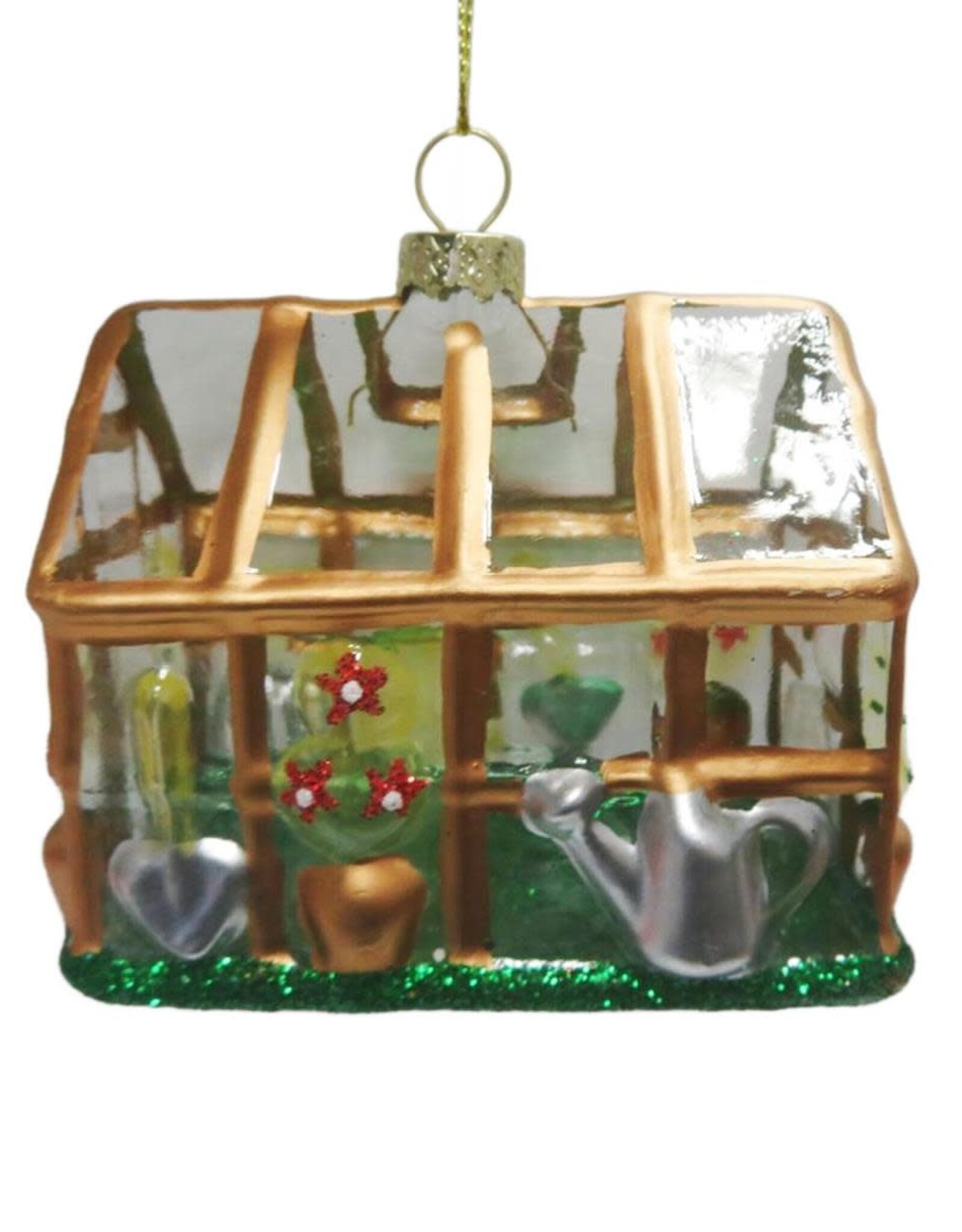 Ornament - Glass Greenhouse