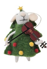 Ornament - Felt Mouse,  Tree Violin
