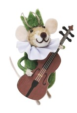 Ornament - Felt Mouse, Musician