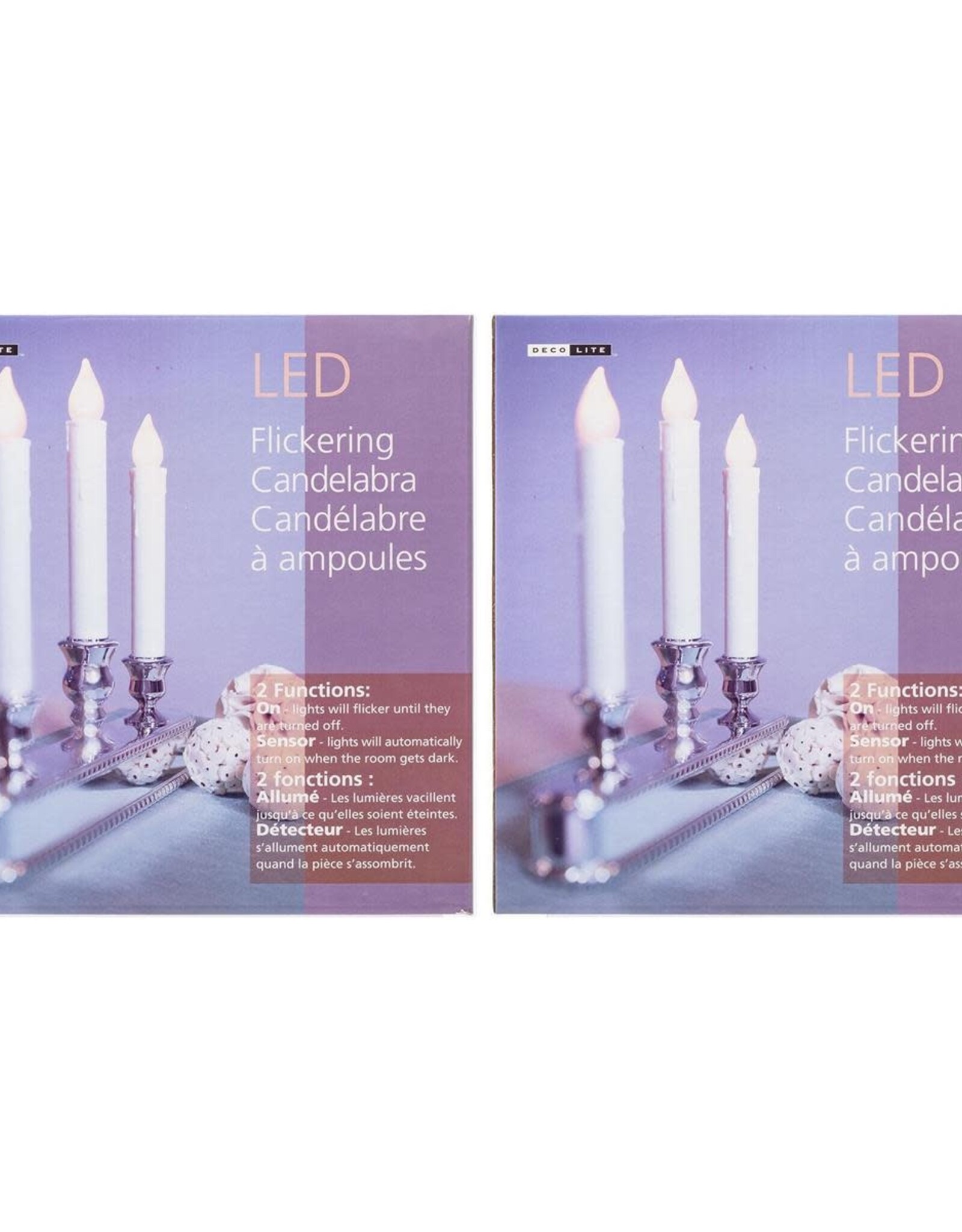 Candelabra - Retro Flickering Lights