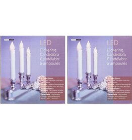 Candelabra - Retro Flickering Lights