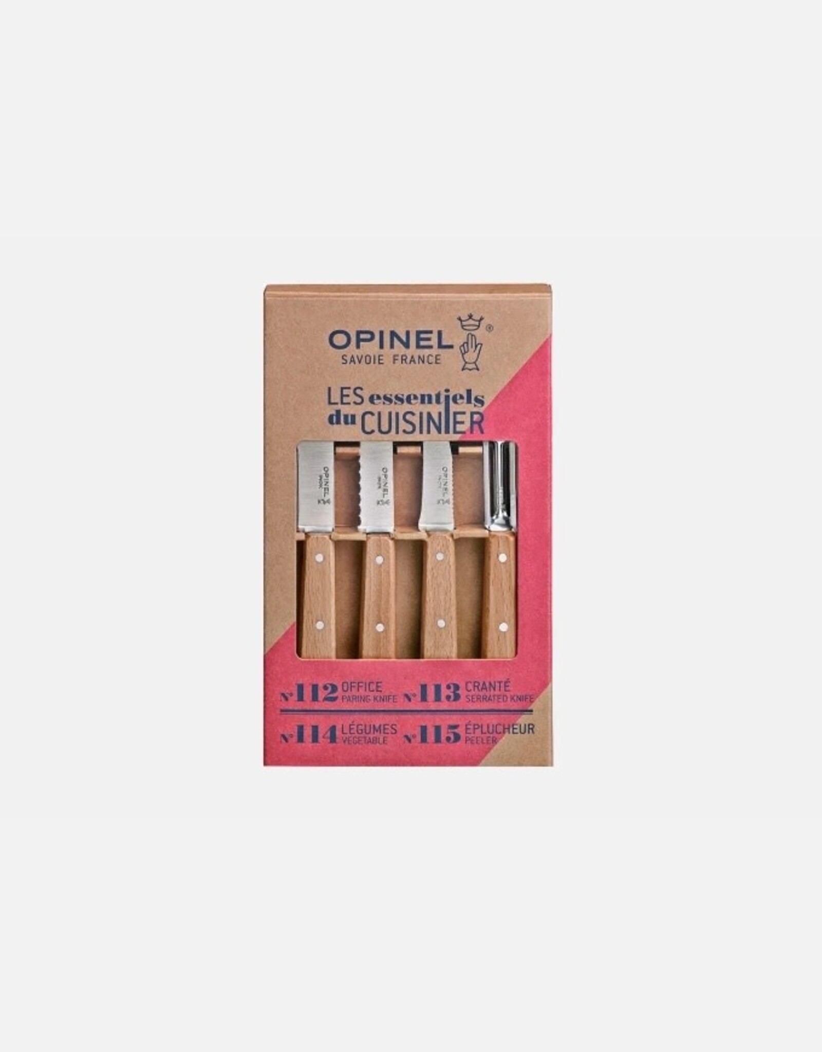Opinel - Kitchen Essentials Set / Beechwood