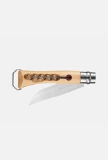 Opinel - Picnic Foil Cutter & Corkscrew Knife / Beechwood
