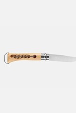 Opinel - Picnic Foil Cutter & Corkscrew Knife / Beechwood