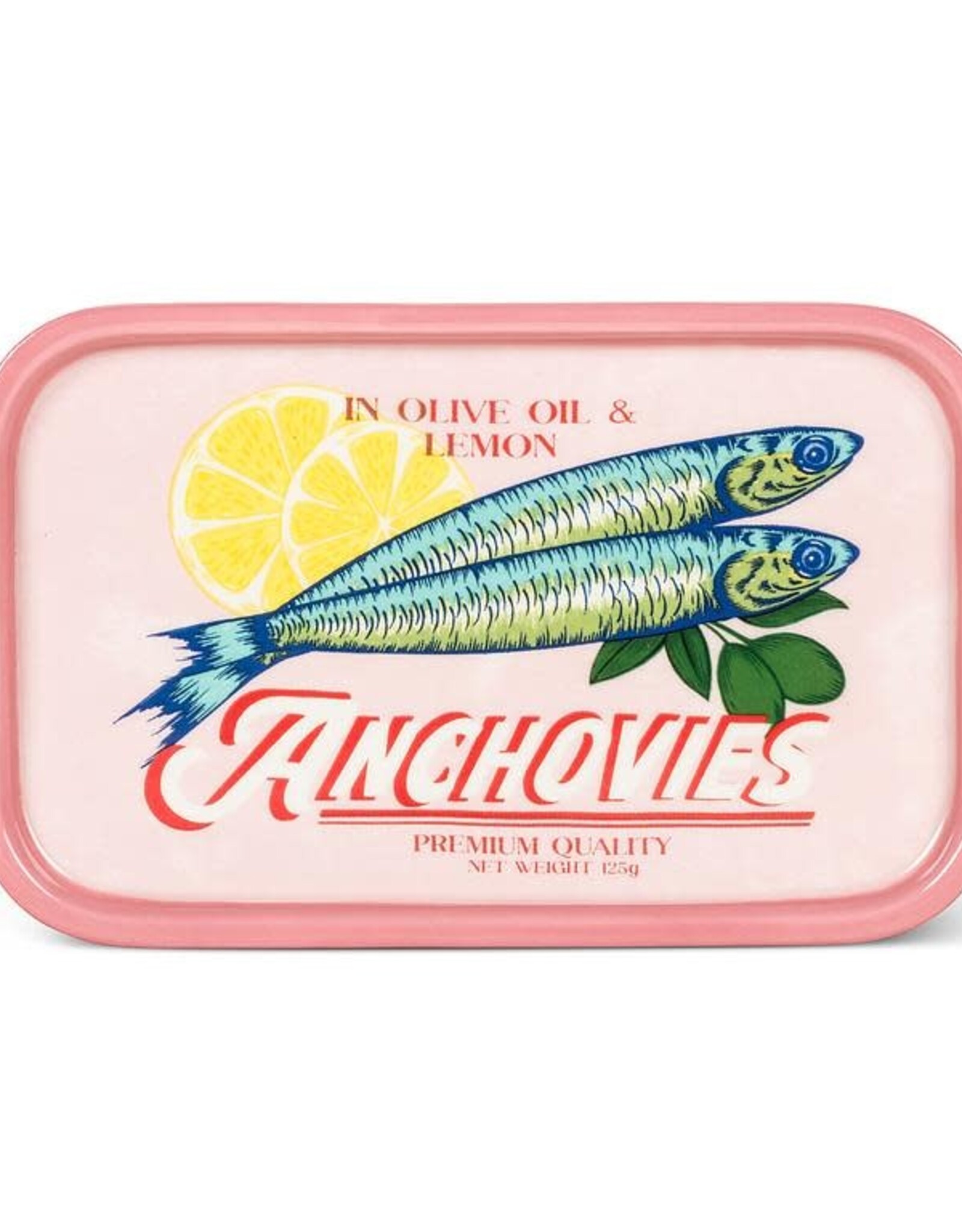 Plate - Anchovies, Pink
