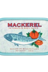 Plate - Mackerel, Blue
