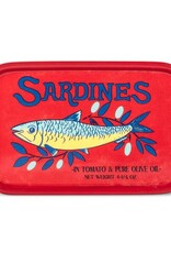 Plate - Sardine, Red