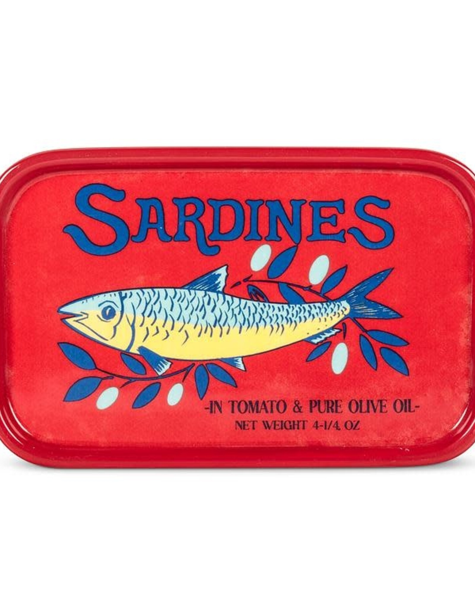 Plate - Sardine, Red