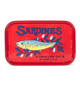 Plate - Sardine, Red