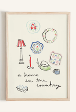 Phthalo Ruth - Art Print / A Home in the Country, 5 x 7"