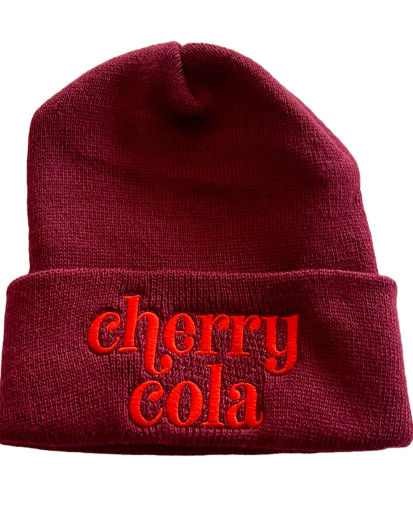 Beanie Hat - Cherry Cola
