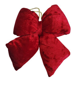 Hanging Bow - Red Velvet