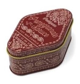 Candle - Decorative Tin, Pomegranate & Spruce