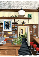 Kat Frick Miller - Art Print, Lahave Bakery I, 8 x 10"