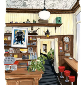 Kat Frick Miller - Art Print, Lahave Bakery I, 8 x 10"