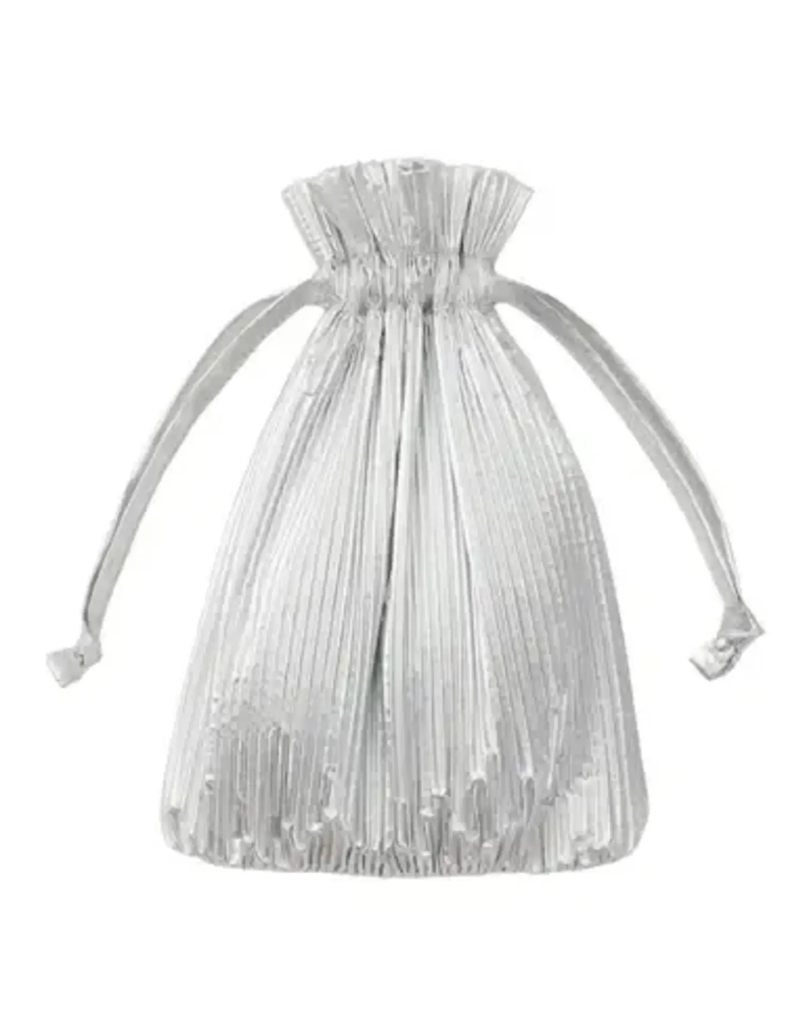 Baggu - Pleated Baggu, Chrome Metallic