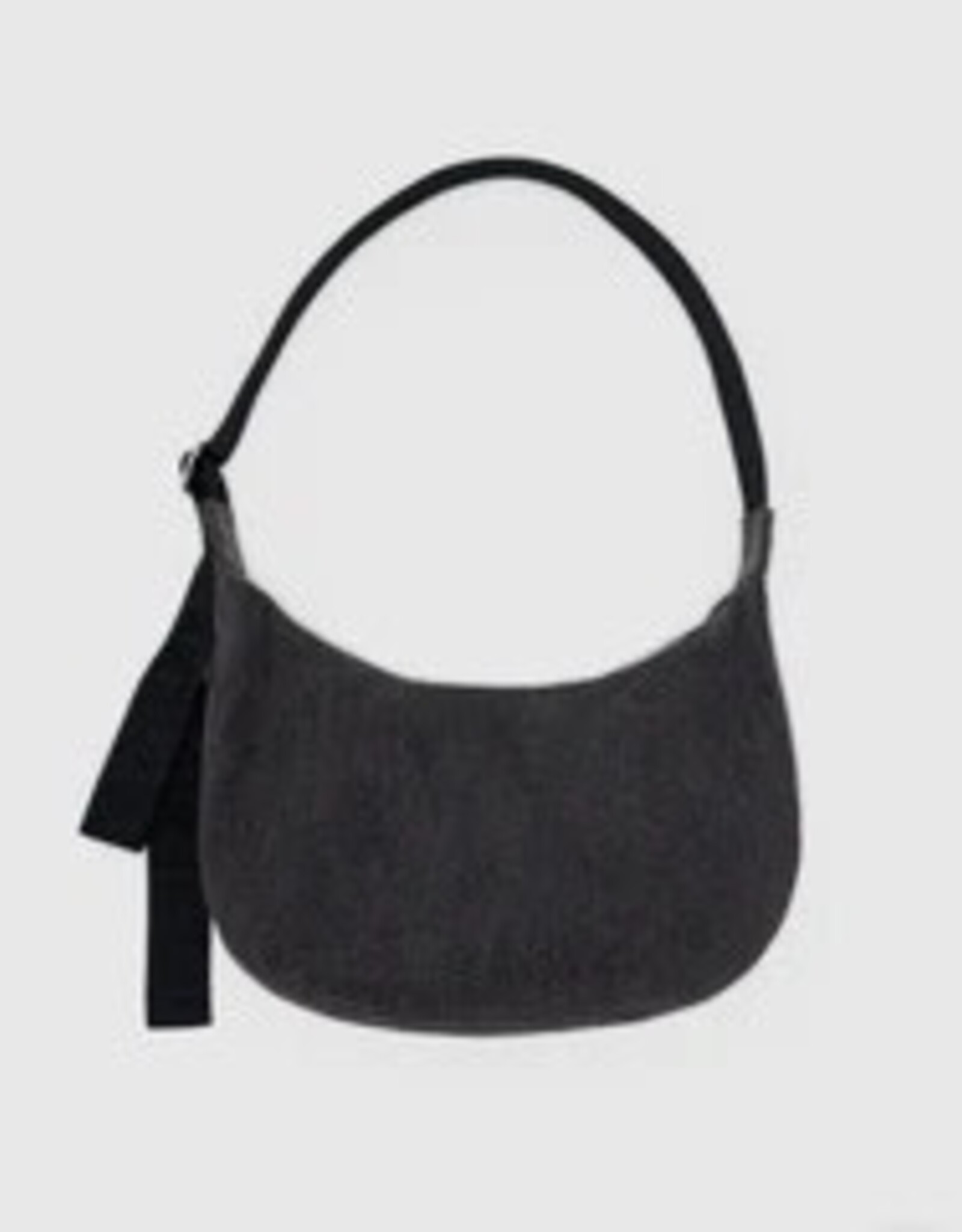 Baggu - Medium Crescent Bag, Washed Black Denim