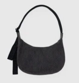 Baggu - Medium Crescent Bag, Washed Black Denim Baggu - Medium Crescent Bag, Washed Black Denim