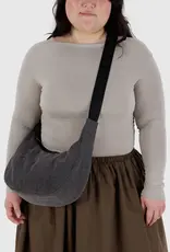 Baggu - Medium Crescent Bag, Washed Black Denim Baggu - Medium Crescent Bag, Washed Black Denim