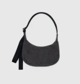 Baggu - Small Crescent Bag, Washed Black Denim Baggu - Small Crescent Bag, Washed Black Denim