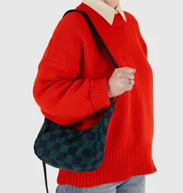 Baggu - Small Crescent Bag, Check Baggu - Small Crescent Bag, Check
