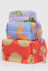 Baggu - 3D Zip Set, Japanese Produce Baggu - 3D Zip Set, Japanese Produce