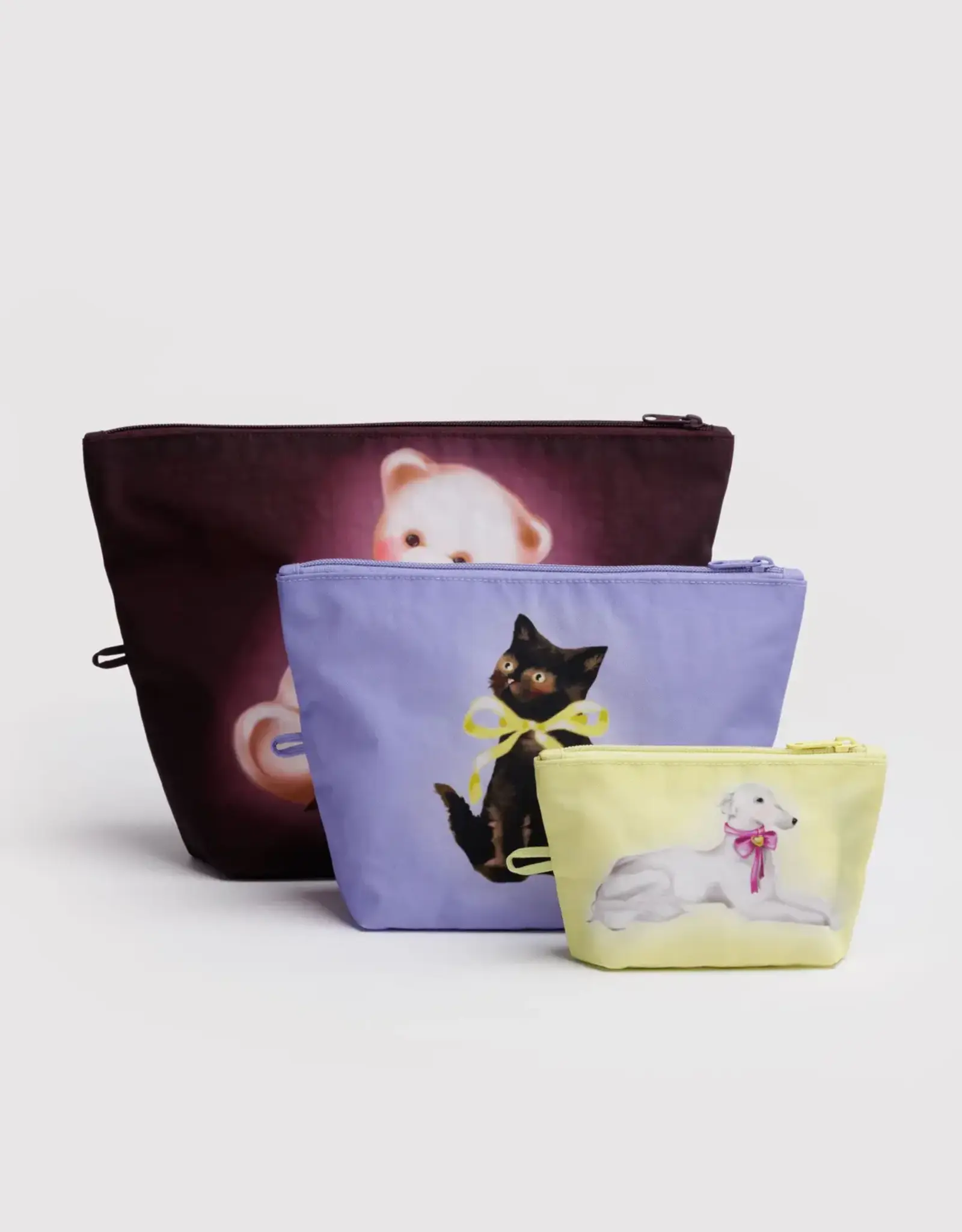 Baggu - Go Pouch Set, Fancy Animals