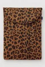 Baggu - 16" Puffy Laptop Sleeve, Leopard Baggu - 16" Puffy Laptop Sleeve, Leopard