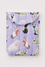 Baggu - 13/14" Puffy Laptop Sleeve, Fancy Cats Baggu - 13/14" Puffy Laptop Sleeve, Fancy Cats
