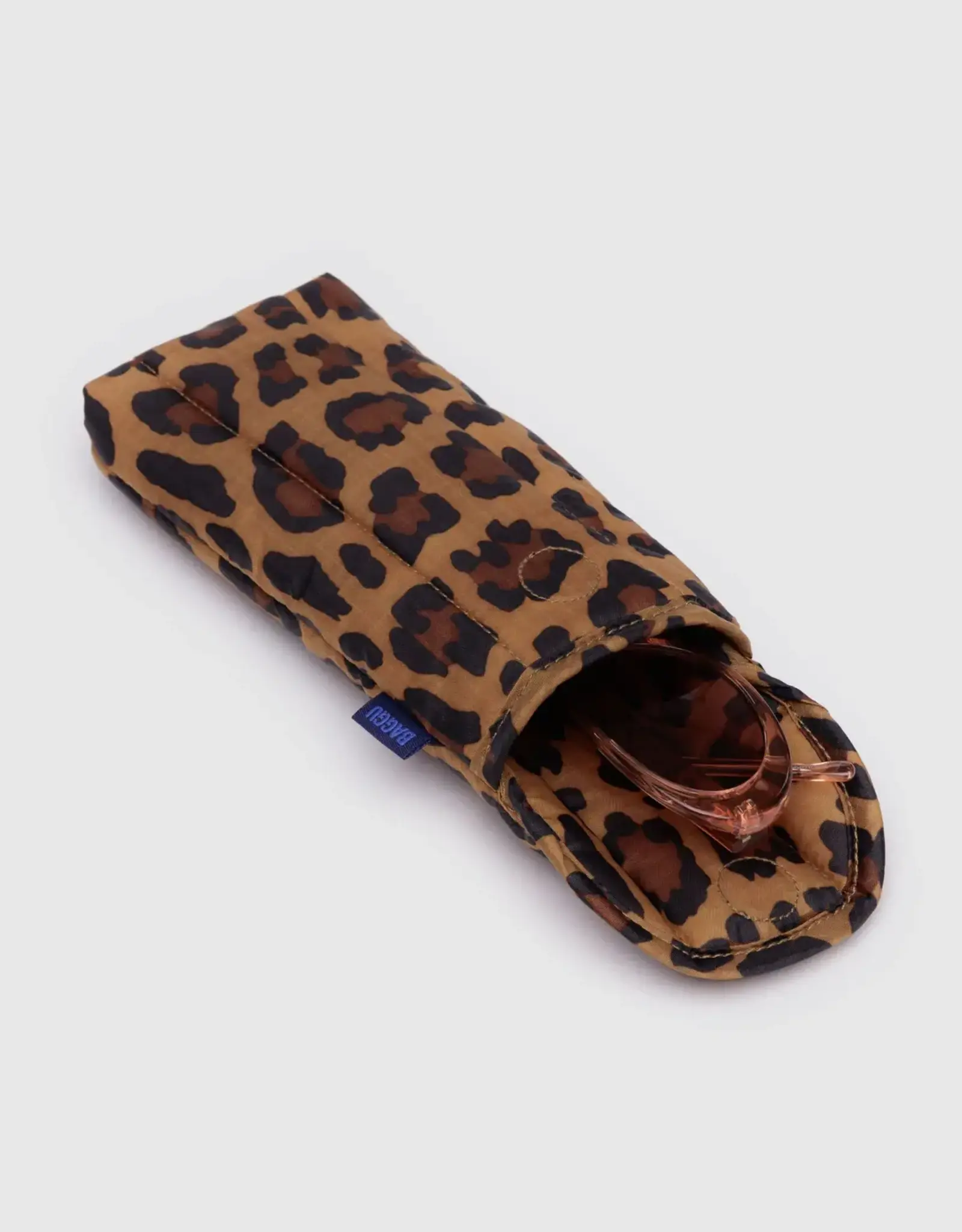 Baggu - Puffy Glasses Sleeve, Leopard