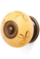 Knob - Gold Flourishes