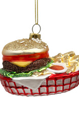 Ornament - Burger & Fries Basket