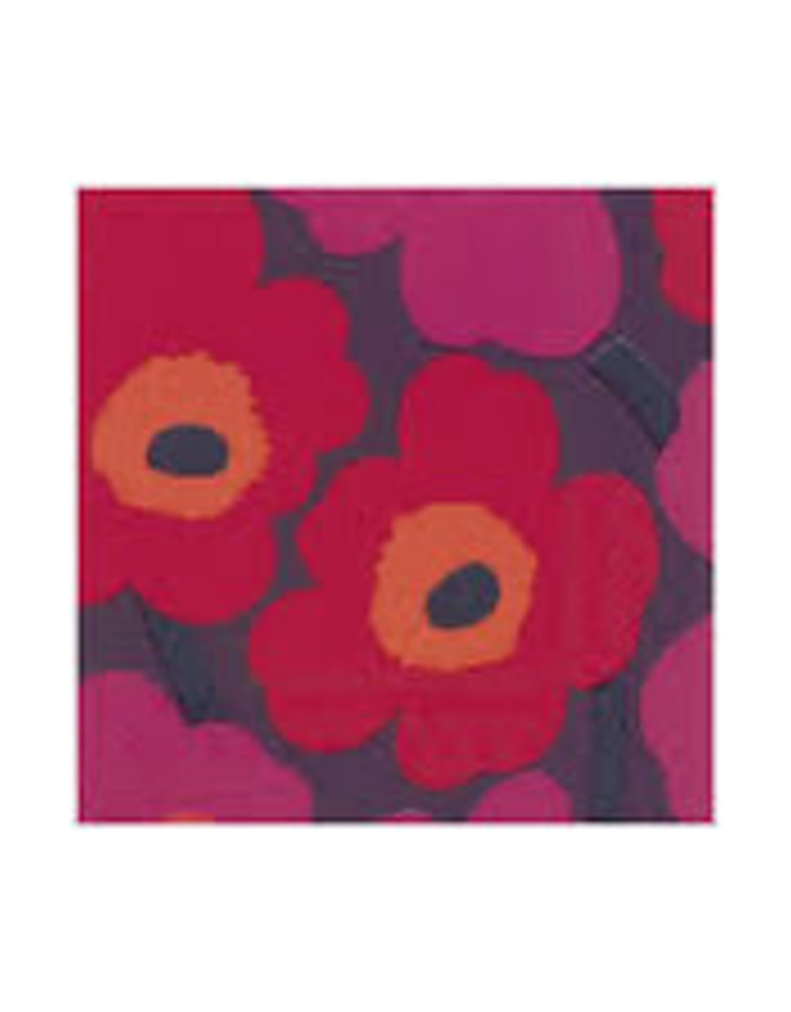 Paper Cocktail Napkins - Marimekko Fuchsia, Poppy