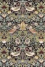 Paper Dinner Napkins - Strawberry Thief, Black Paper Dinner Napkins - Strawberry Thief, Black